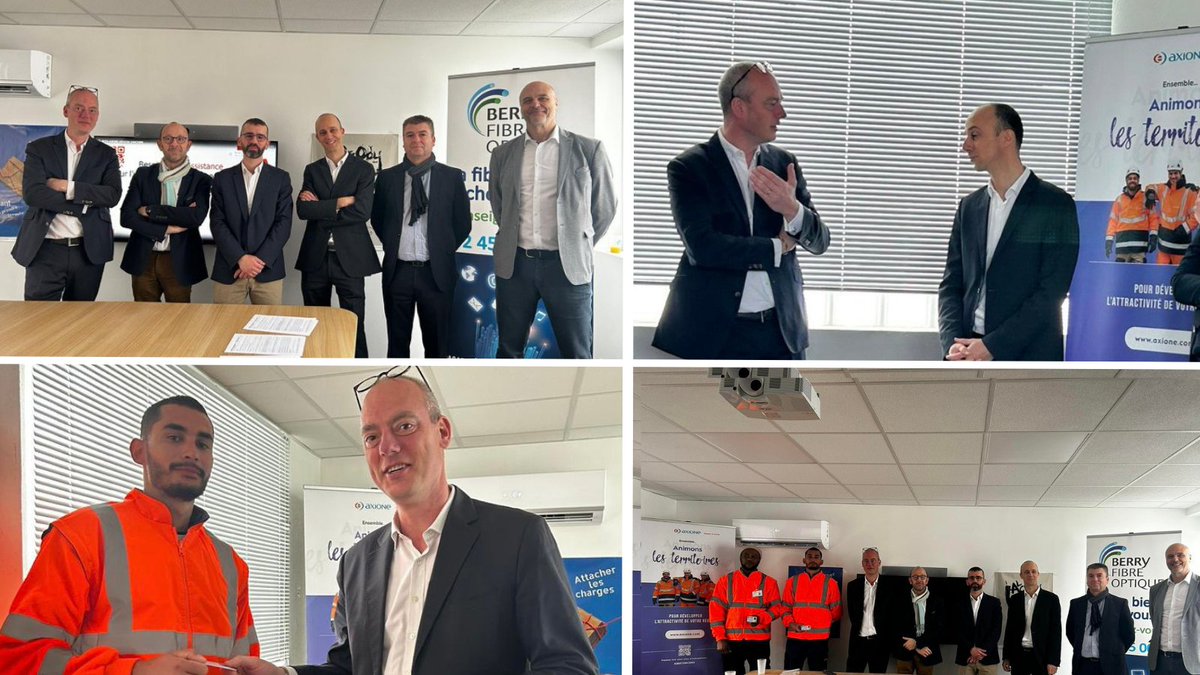 Retour sur le lancement du "passeport fibre" le 31 mars dernier avec <a href="/BFO_BERRY/">BERRY FIBRE OPTIQUE</a> ✔️💡
📰Pour plus d’informations, retrouvez le communiqué de presse : bit.ly/43030kI