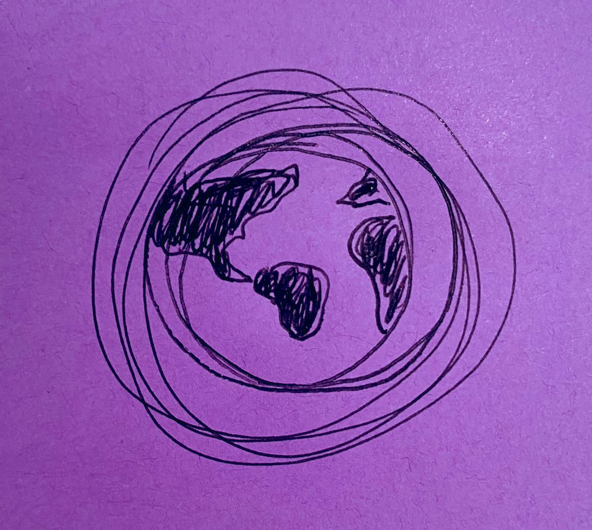 #sketch50 Day 2 (belated) :) World