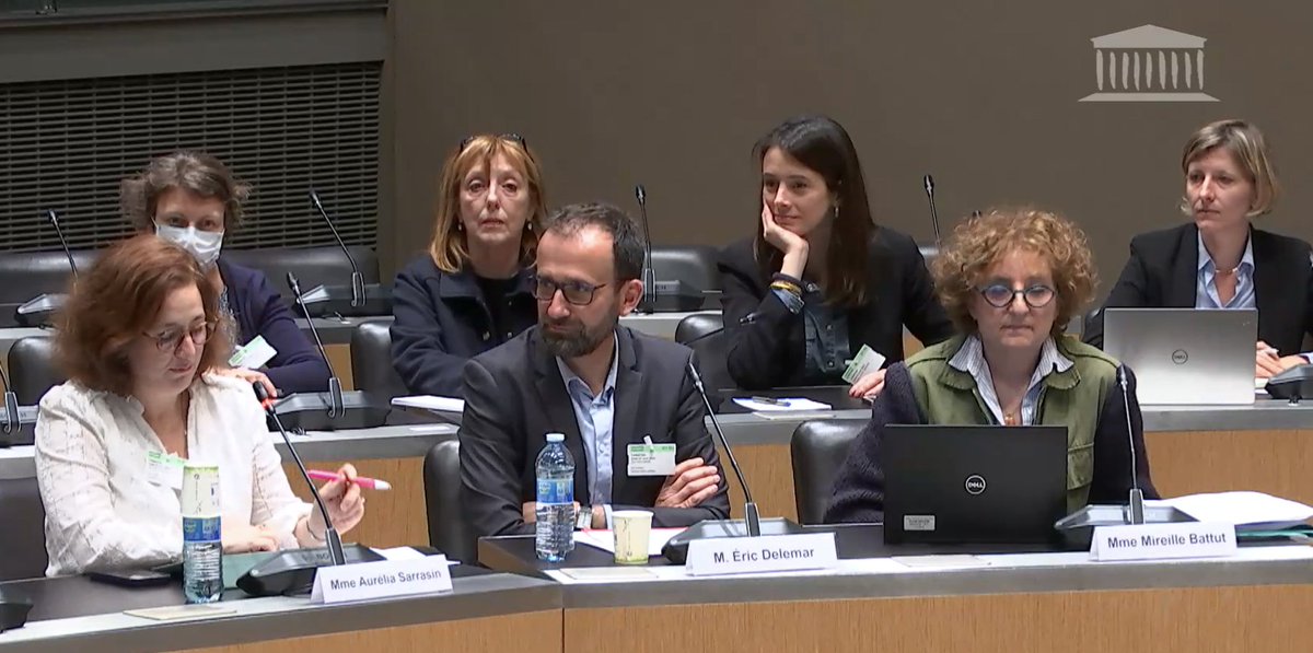 Débat sur l'école inclusive à l'Assemblée Nationale. Les acteurs de terrains témoignent de la nécessité de créer un corps de fonctionnaire pour les #AESH tel que je le proposais avec le groupe @FIAssemblee et tel que nous l'ont refusé l'alliance Renaissance-RN et <a href="/PapNdiaye/">Pap Ndiaye</a>.