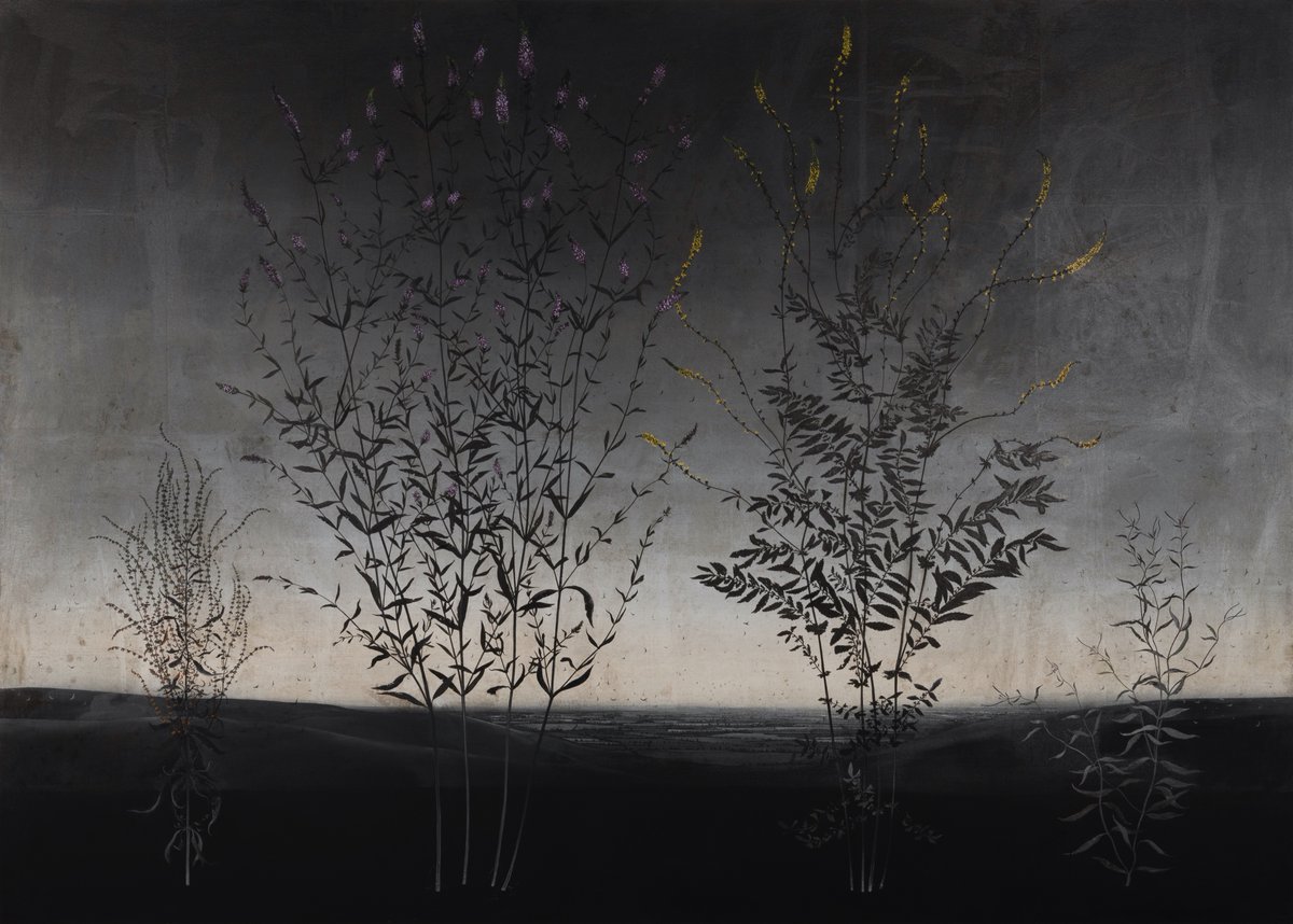 IrishArtsReview's tweet photo. In the current edition of the Irish Arts Review, Spring 23
Artists On View: Michael Canning

Homilies '@MikeFitzpatric4 reflects on the sombre, otherworldly quality of Michael Canning's work'

Michael Canning, 'The Deeper Air', @ingram_lyndsey Gallery, London until 28 April https://t.co/1bP6ilVQqA