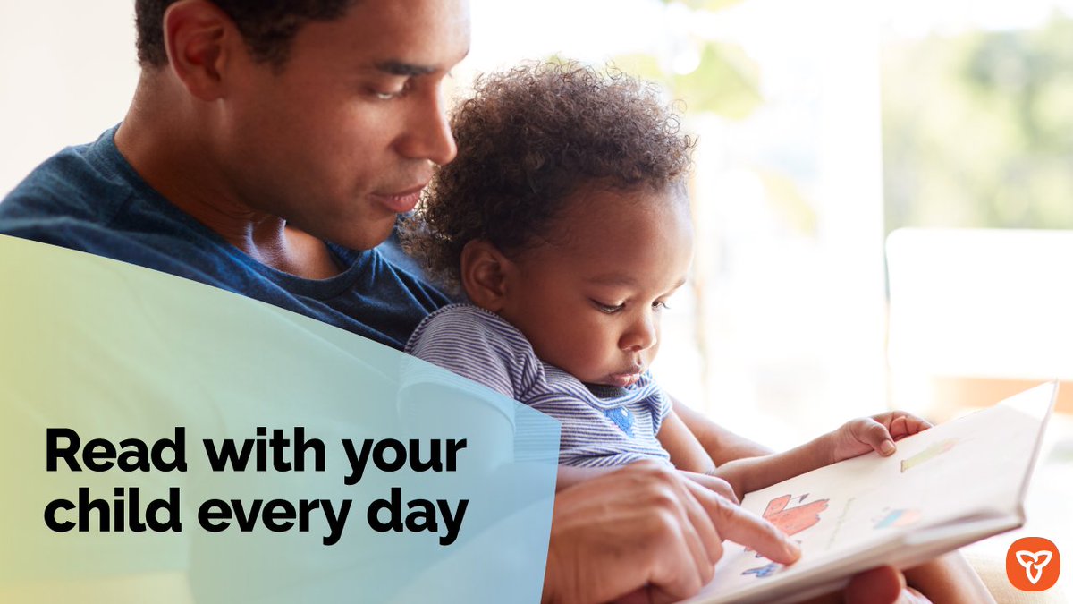 Make reading to your child a part of a bedtime or other daily routine. As your child learns to read on their own, switch the roles and encourage them to read to you!

Learn more about programs that support your child’s growth: ontario.ca/page/early-chi…