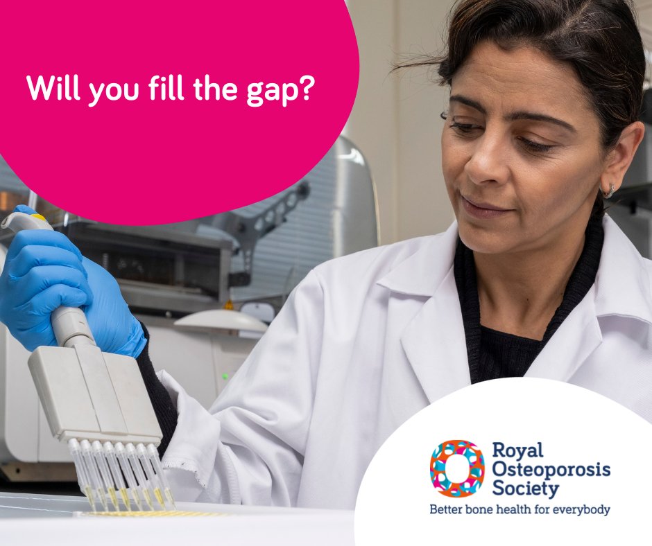 RoyalOsteoSoc's tweet photo. Dr Vilaca's research could transform the way we treat osteoporosis. Read her spring appeal interview here: https://t.co/YbO2xtIs5P

#osteoporosis #bonehealth #bonecare #springappeal https://t.co/Qdv3GRxvmJ