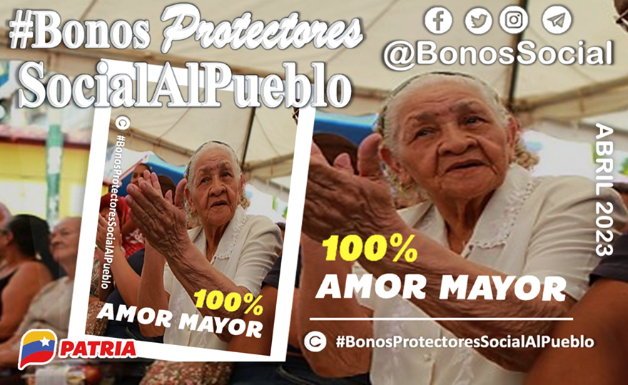✅ Cada pensionado de 💯% #AmorMayor nuevos recibirá la notificación al numero 3532: 

“FELICITACIONES. Ha sido beneficiado con la PENSIÓN AMOR MAYOR enviada por el Pdte. <a href="/NicolasMaduro/">Nicolás Maduro</a> . Accede a patria.org.ve para recibirla”.

<a href="/BonosSocial/">Bonos Protectores Social Al Pueblo</a>
#SemanaMayorEnFamiliaFeliz