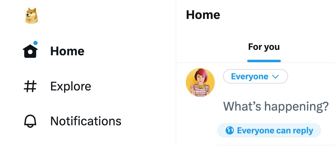 Wait...is Musk really trying to tell us that dogs 'tweet' and birds 'woof'? Or is he just abusing his power at the helm of #Twitter to push up his own interest in #doge? 🤔