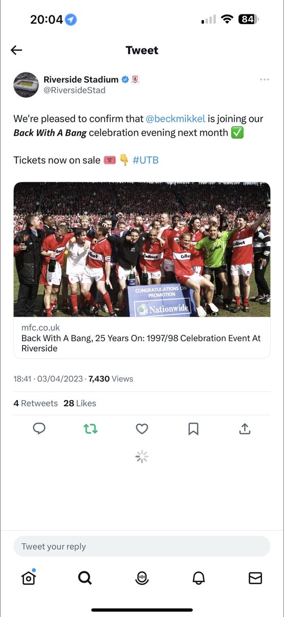 nmaddo's tweet photo. Looking forward to meeting up with the lads. @beckmikkel has announced he is coming as has Merse. Tickets still available #UTB #1998 #PromotionTeam https://t.co/mQeWlDCSfC