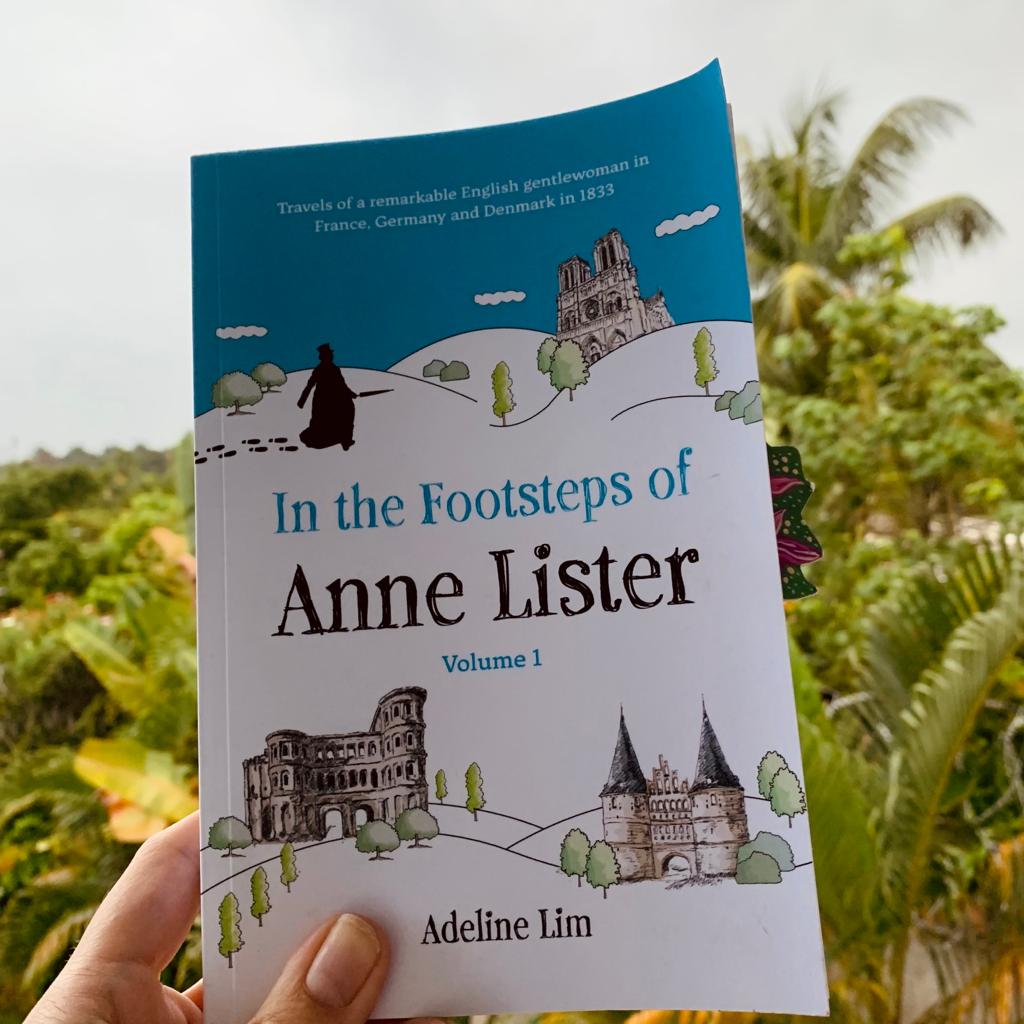 Celebrating #AnneLister's birthday here in Abidjan, Côte d'Ivoire & sending love to all those saluting her life today in my Yorkshire hometown 🎩🎂🎈 She showed me that global adventure was an option for Halifax lasses - thank you Anne for being a trailblazing inspiration!
