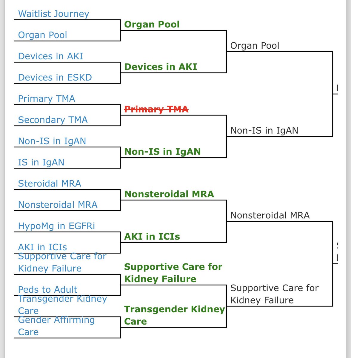 fitse_t's tweet photo. A good start for #EffluentEight or should I say #EffluentSeven
#nephmadness
@NephMadness @AJKDonline https://t.co/jg2H5fZdk7