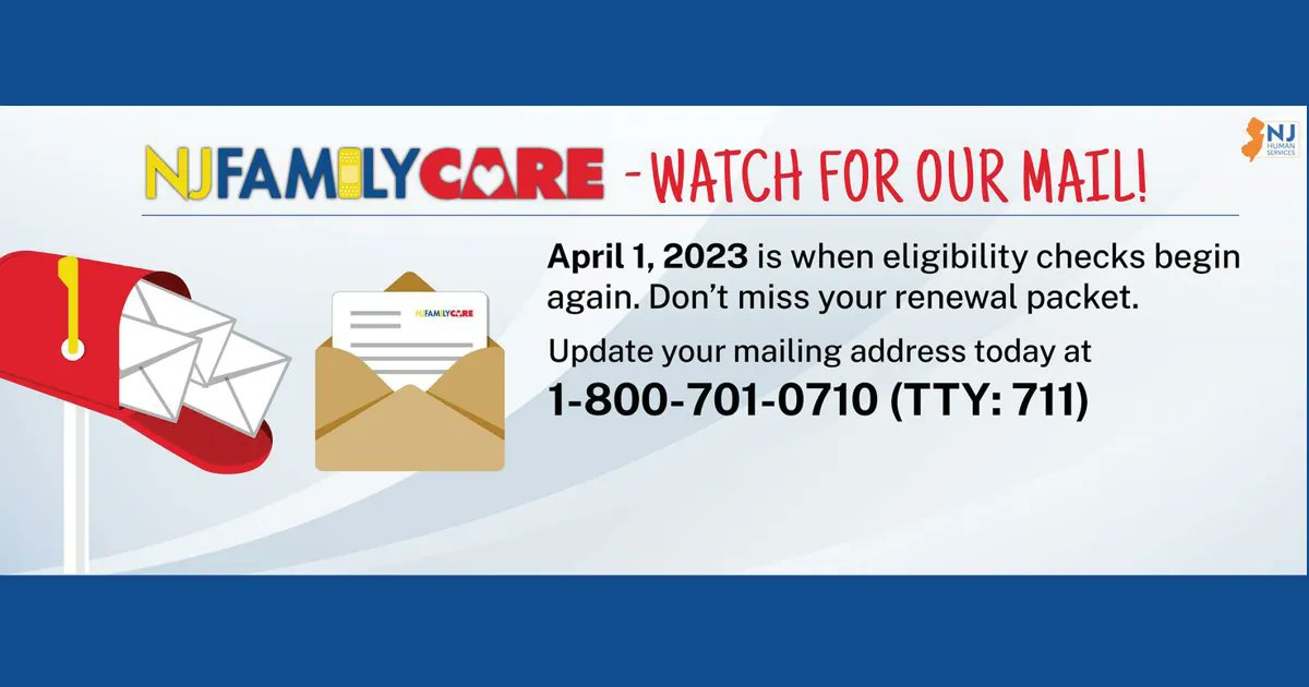 NJhospitals on Twitter "Starting in April, there’s a new process to