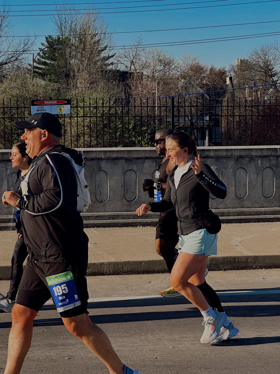 Beeem20's tweet photo. Ran another Marathon yesterday, my most recent of 8 lifetime races over the 13 mile mark, and the first thing I saw on TikTok today was a dude who runs 100 miles a week and regularly competes in ultramarathons. Clearly I’m doing something wrong because wtf lmao anyway #GOSTL 2023 https://t.co/RrSE890Egq
