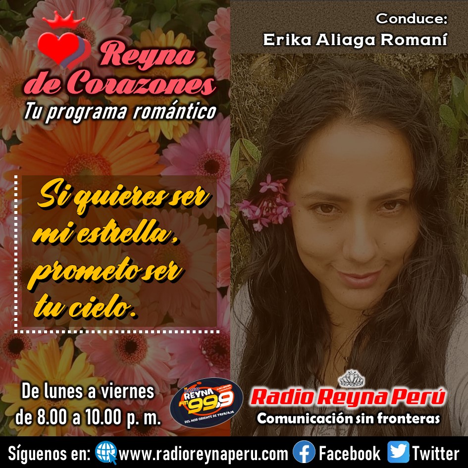 #SiguemeYTeSigo
#SiguemeYTeSigoDeVuelta
#siguemeytesigoensegundos
Escúchanos en Radio Reyna Perú
facebook.com/profile.php?id…