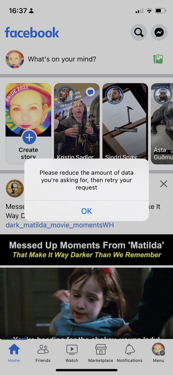 Þetta er að koma úr hörðustu átt Facebook