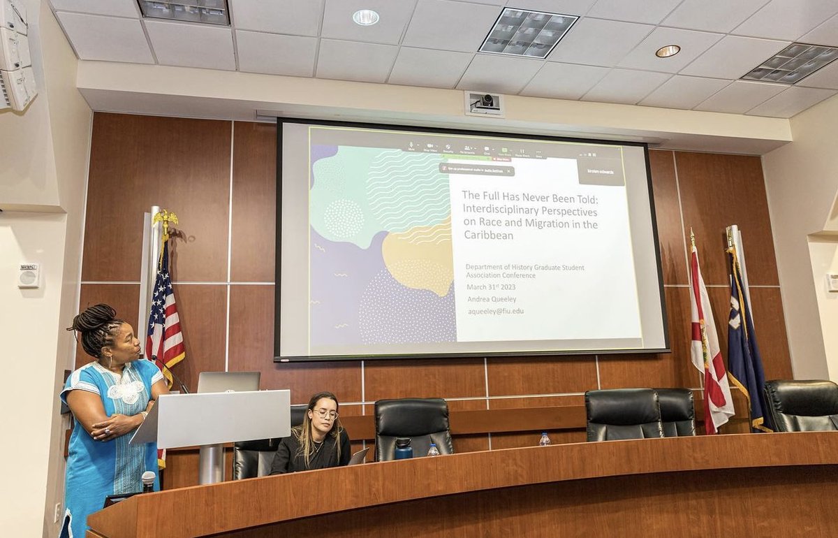 Our Keynote speaker, Dr. Andrea Queeley, explored interdisciplinary perspectives on race and migration in the Caribbean