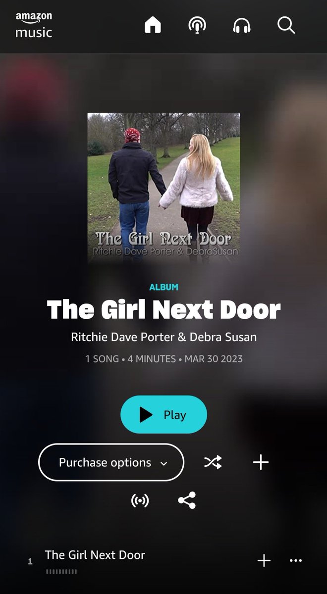 Richard03399598's tweet photo. Ritchie Dave Porter and Debra Susan new single 'The Girl Next Door ' available now on Amazon and iTunes produced by Michael Tingle https://t.co/VBU0AJgwZA #Amazonsingle #itunessingle #amazonblues #itunesblues #singersongwriters #newsingle #telecasterplayers #bluesmusic #rockmusic https://t.co/10gOiFiytw