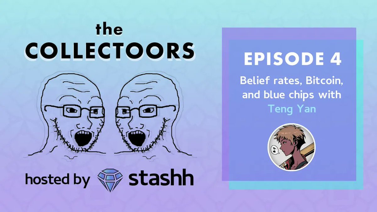 TheCollectoors's tweet photo. ⚠️ NEW EP ALERT ⚠️   

Welcome @0xPrismatic , head of NFT research at @delphi_digital, to The Collectoors!  He drops alpha on some of the biggest trends in the NFT universe.  

FREE-MINT EP 4 NOW for EXCLUSIVE VIEWING via encrypted metadata on @StashhApp  https://t.co/JTpRx3HBpV https://t.co/JEWjBwZt0y