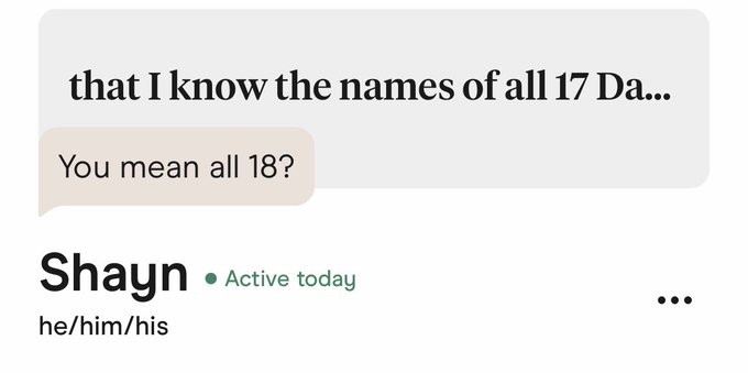deleting hinge so wanted to take one last look at my matches. truly tempted just to match w this dude