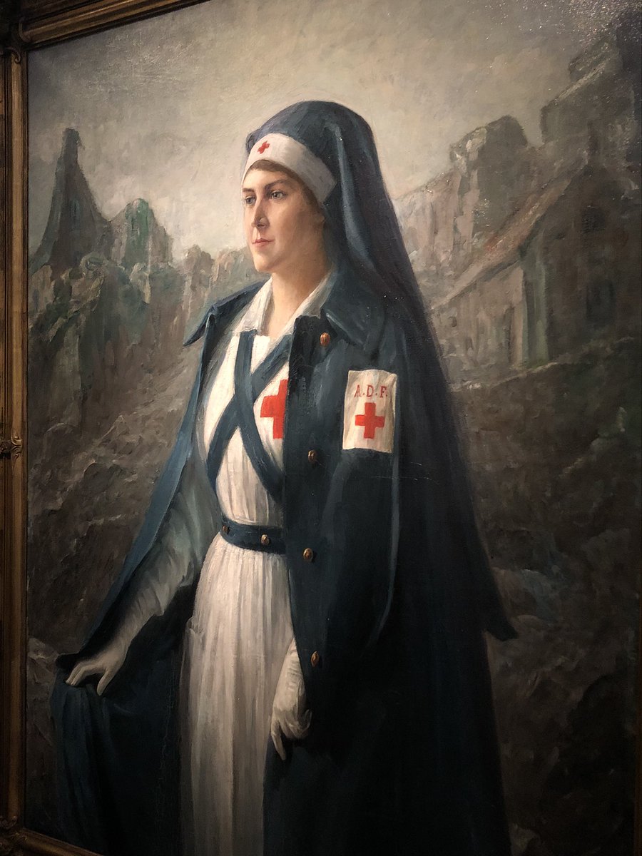 TathildeB's tweet photo. Visite en avant première de la nouvelle  et passionnante expo temporaire du @M2GMeaux sur les infirmières de la Grande Guerre. À découvrir dès le 8.04 jusqu’au 31.12. Merci @audreyvchaix pour l’accueil &amp; @VanessaRavenaux pour l’organisation 
#tourismedememoire #RMMCC https://t.co/ilN9PN8zNM