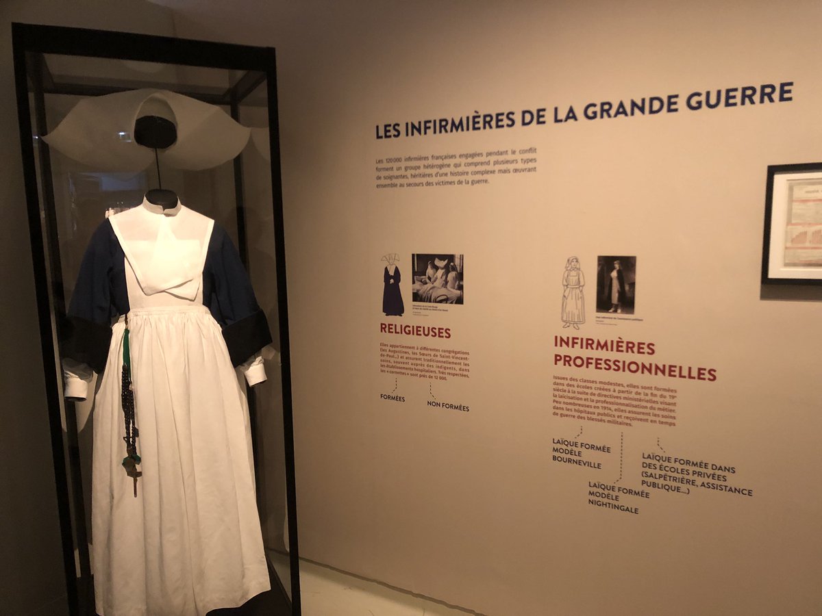 TathildeB's tweet photo. Visite en avant première de la nouvelle  et passionnante expo temporaire du @M2GMeaux sur les infirmières de la Grande Guerre. À découvrir dès le 8.04 jusqu’au 31.12. Merci @audreyvchaix pour l’accueil &amp; @VanessaRavenaux pour l’organisation 
#tourismedememoire #RMMCC https://t.co/ilN9PN8zNM