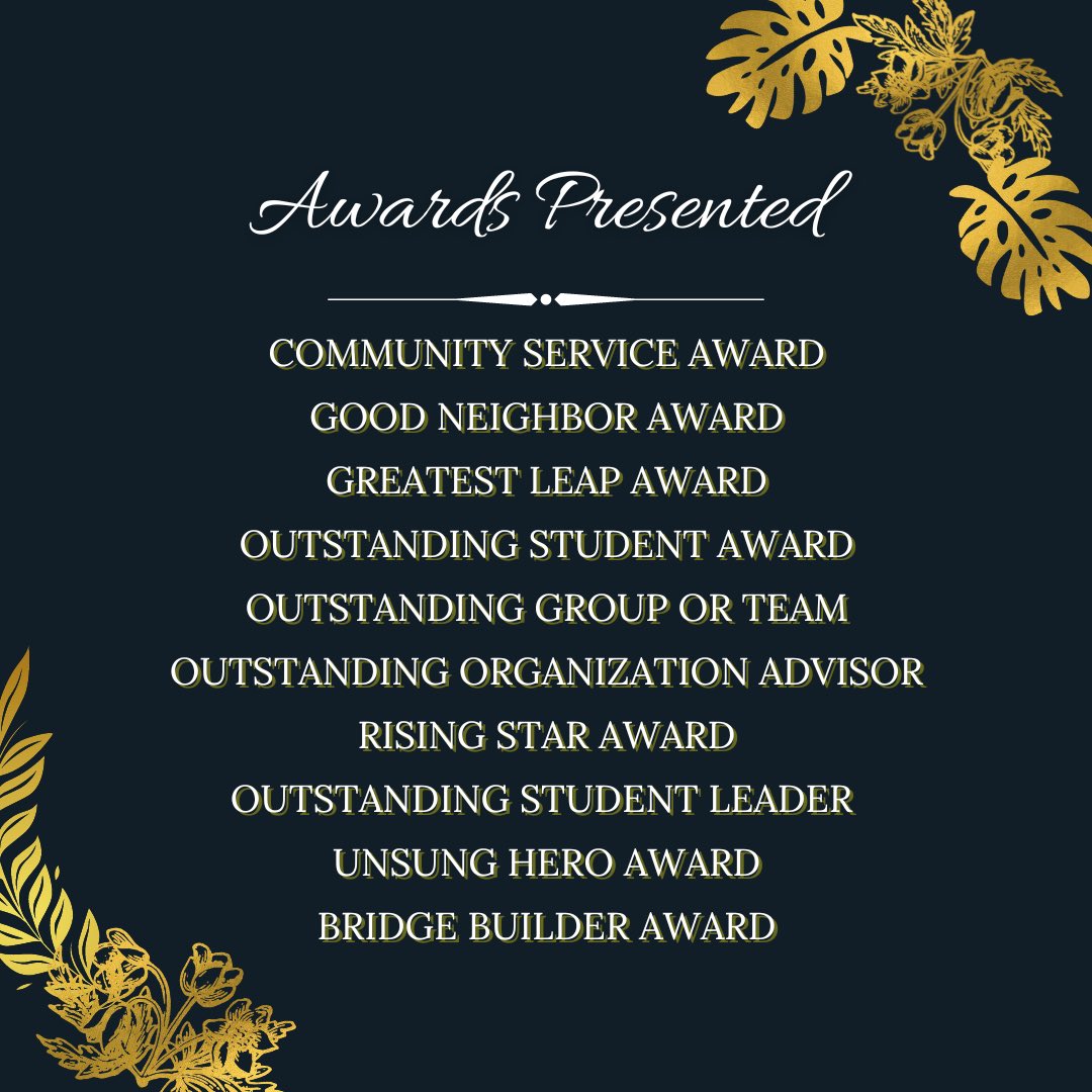 SGA's annual Light &amp; Life Awards is one way we like to recognize outstanding student leaders and advisors on MC's campus! Be checking your bulldog email for nominations and invitations to this event! We can't wait to see you there!
