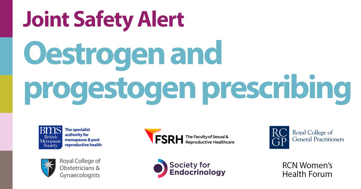 A safety alert has been produced in response to questions raised, to reiterate guidance on appropriate doses of oestrogen &amp; progestogen as set out by the National Institute for Health and Care Excellence (NICE), MHRA and national and international guidance bit.ly/3Mc7IWs