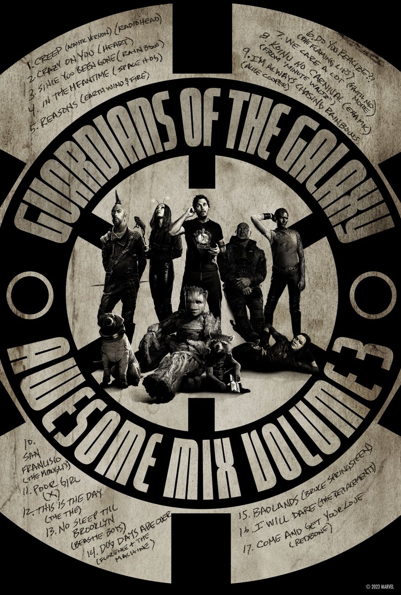 The #GotGVol3 soundtrack is now live. Listen to the music before seeing the film in theaters on May 5. #GuardiansoftheGalaxyVol3 open.spotify.com/playlist/37i9d…