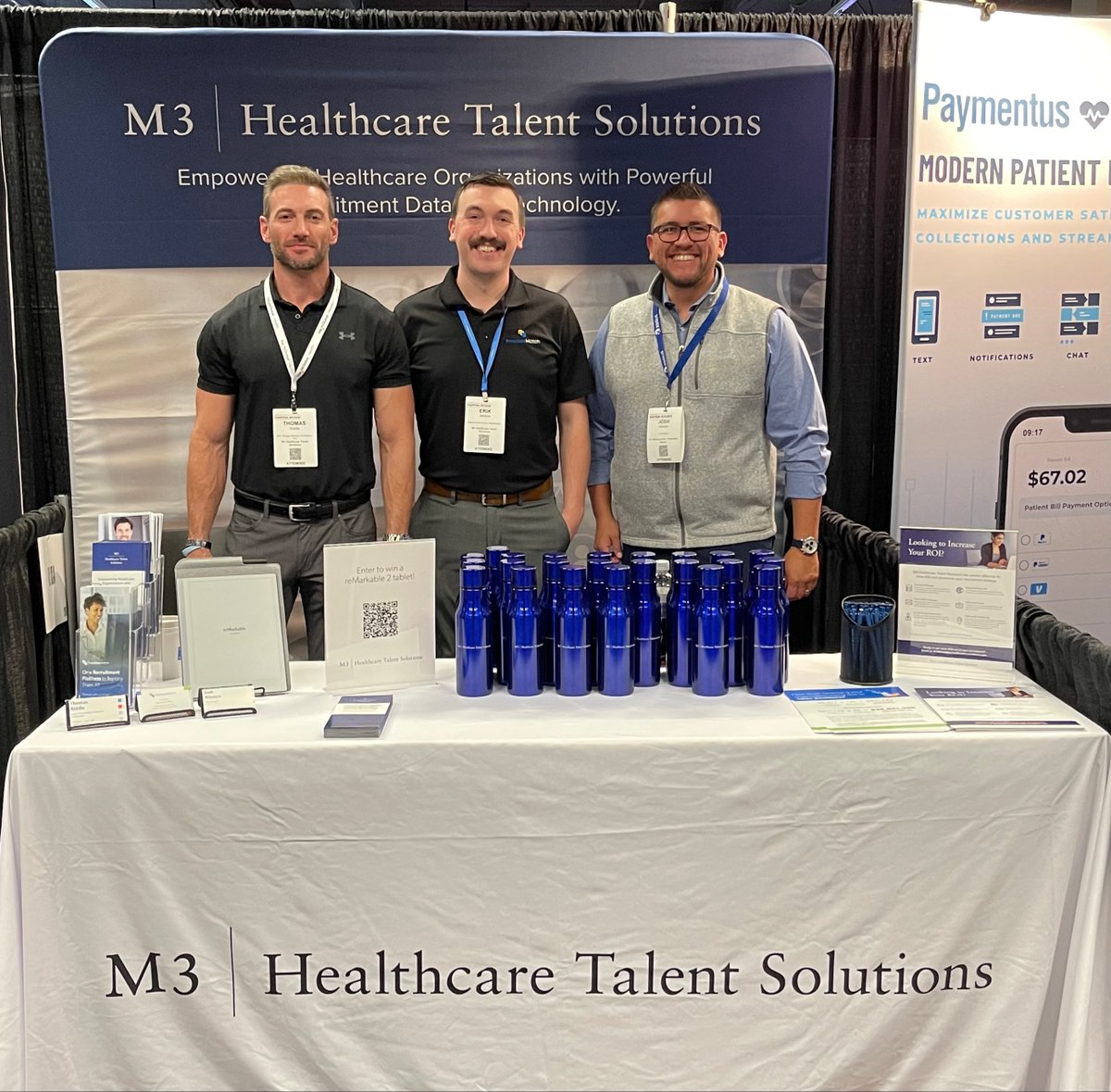 Be sure to stop by the M3 Healthcare Talent Solutions booth (#205) at Becker's Annual Hospital Meeting to learn how we can help simplify your recruitment!

#physicianrecruiter #physicianrecruiting #beckershealthcare #BeckersAnnualMeeting
