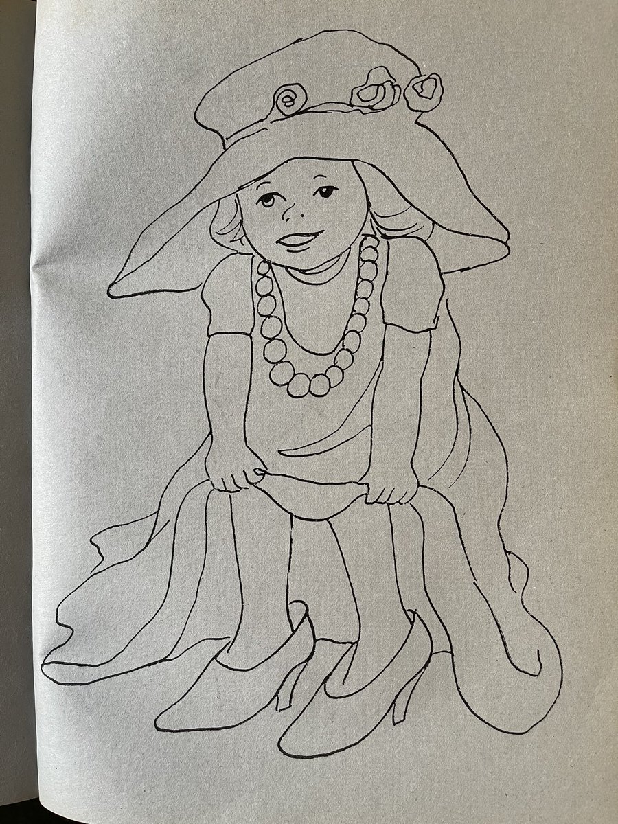 fizzycoleslaw's tweet photo. Where do your ideas come from? #1 in a series of 1- What’s up Nancy’s skirt? https://t.co/OFn7cLfc6S
