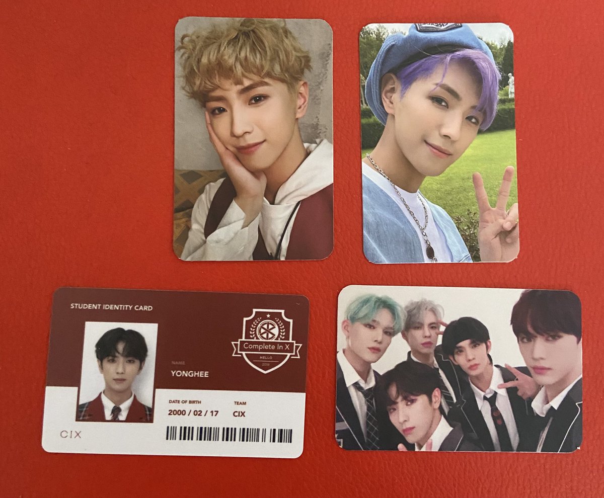 cinnamping's tweet photo. please rt <3
since iโm really in need of money rn, iโm selling some cravity/cix pcs! the regular ones are 5โฌ+shipping, the cix group one is 3โฌ and the id cards are 2.50โฌ
based in italy but ww is available!
#cixwts #cixsale #cravitywts #cravitysale #kpopwts #kpopsale https://t.co/U6acbHhZYZ
