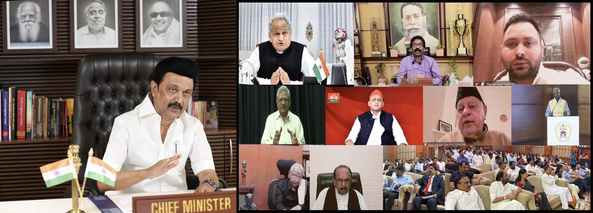 Lakhs of OBC &amp; SC/ST posts are lying vacant, the hard-fought rights of Backward Castes are being usurped by EWS quota.

As the causes of concern are glaring, I stressed the need for a collective intervention &amp; constant vigil to uphold Social Justice at the <a href="/aifsoj/">All India Federation For Social Justice</a> conference.