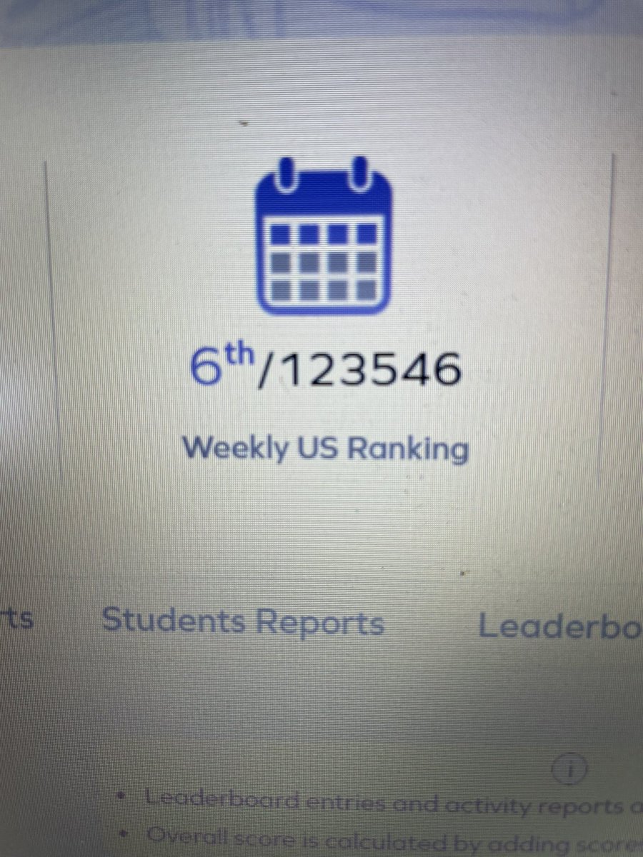 TNU842's tweet photo. This can’t be real. I know it won’t stay but for now I’m super proud of my students! #splashlearn @SplashLearn #teachertwitter https://t.co/uh8xNLcHFK