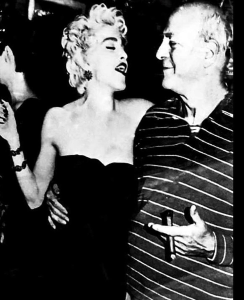 Madonna's tweet photo. Seymour Stein Has Left Us! I need to catch my breath. 
He Was one of the most influential Men in my Life!! He changed and Shaped my world. I must Explain. https://t.co/sUe8tWRtQ1 https://t.co/k82Tf60mNn