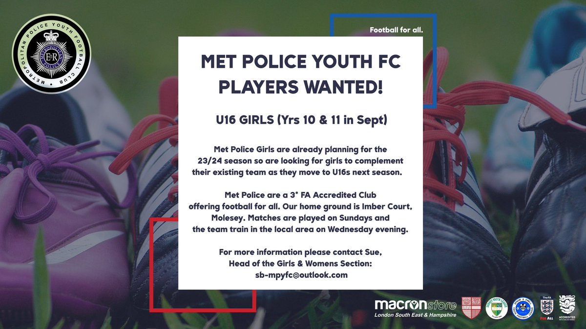 MPYFC's tweet photo. 🔹MPYFC Players Wanted🔹
__
 
Please get in touch using the details provided📧 https://t.co/6MoN7xw9Pp