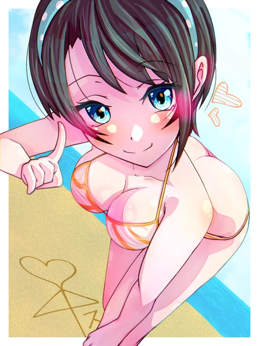 #プロテインザスバル「さーて、隣に書くのは誰の名前かなー///?」 