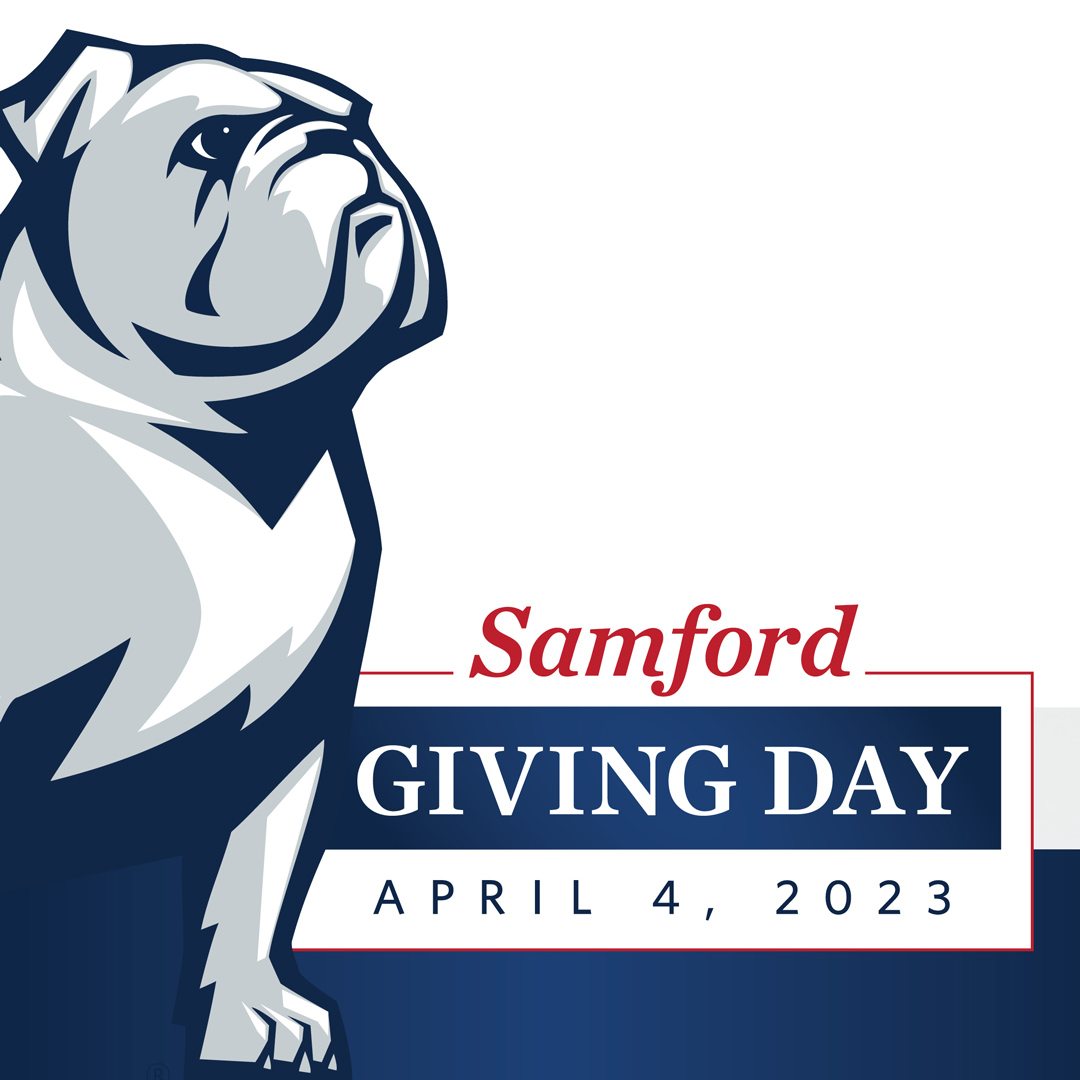 SamfordAlumni's tweet photo. Only one more day until #SamfordGivingDay 2023! ๐โค๏ธ
Did you know? You don't have to wait until tomorrow to make your gift!
Visit https://t.co/IPTxwqpyZ6 to learn about the many areas of campus you can support!
#samfordalumni #AllForSAMford
@SamfordU https://t.co/S6hzemyyt5