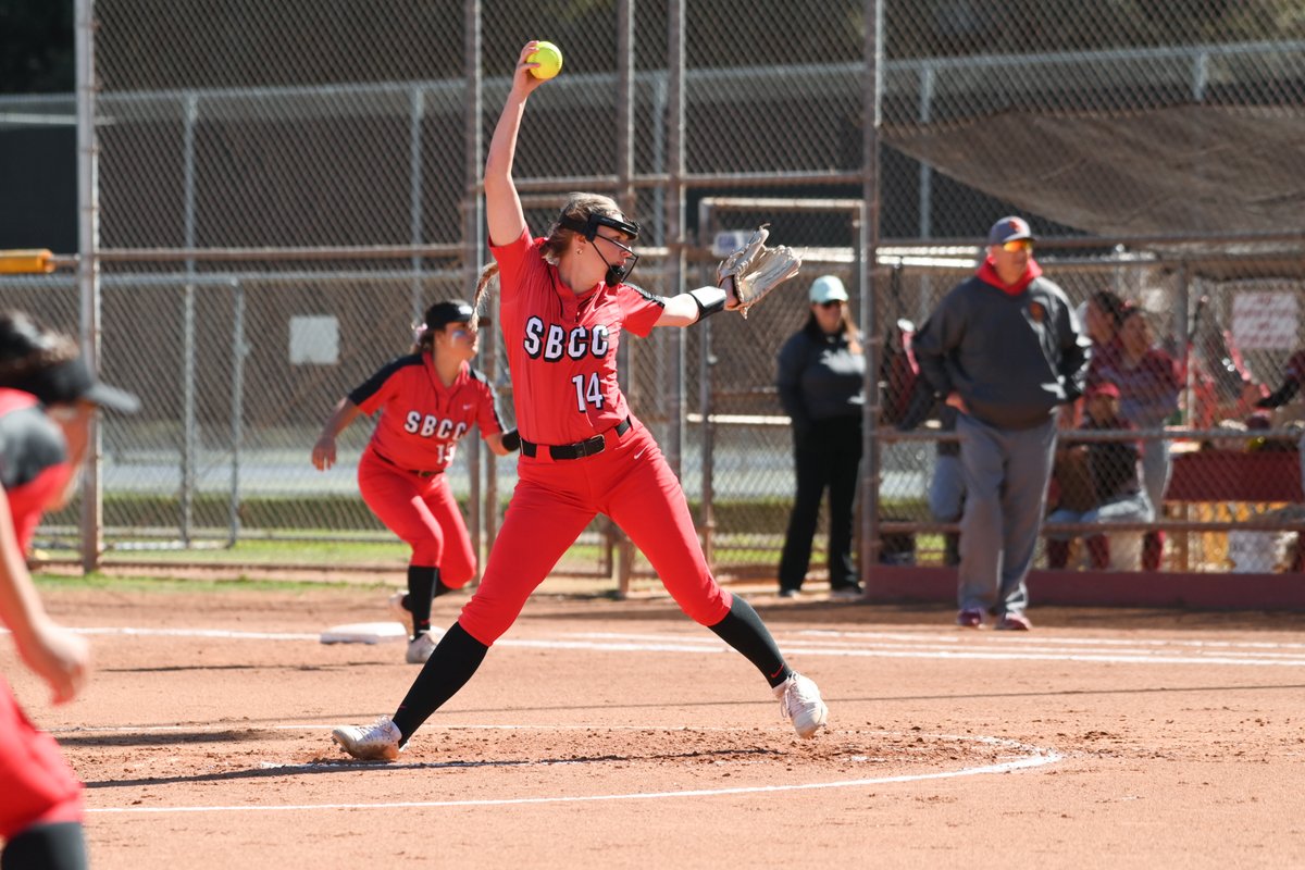 🥎 Vaqueros Take Both Doubleheader Games Against Cabrillo 

✍️RECAP: sbccvaqueros.com/x/431gv