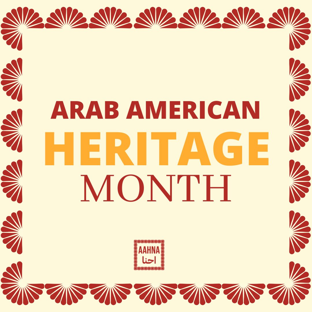 PROJECTAAHNA's tweet photo. Happy Arab American Heritage Month!   ✨ This month we celebrate the rich culture, history, and contributions of Arab Americans to our nation. Let's honor their legacy and continue to amplify Arab American voices! #ArabAmericanHeritageMonth https://t.co/8OoH9Bq2PI