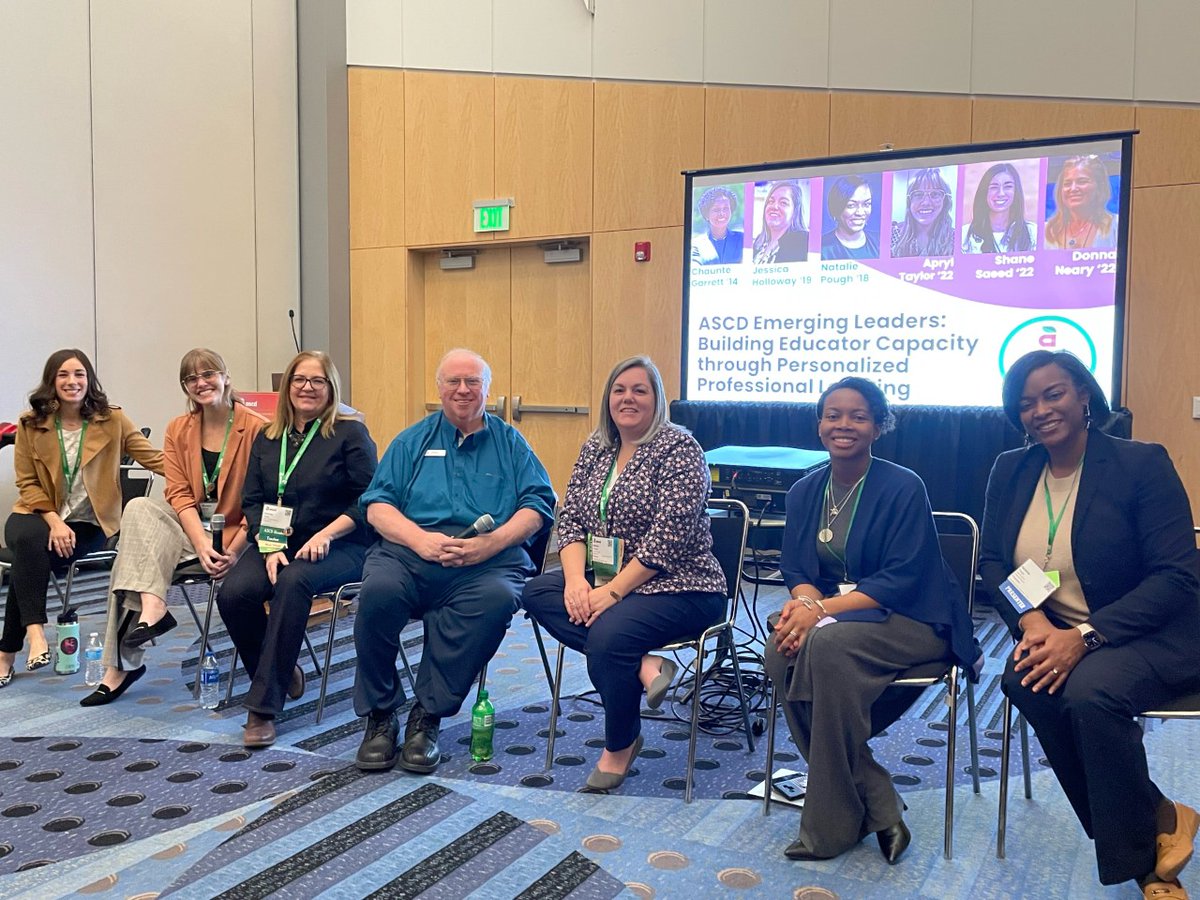 Ending on a high note! @saeed_shane @AprylTaylorOCPS @DonnaMNeary @hollowayreader @drncgarrett and @Dr_Pough present on the refreshed @ASCD Emerging Leaders program this morning in Denver - and they ROCKED it! #edchat #K12 @ASCDEmergingLeaders