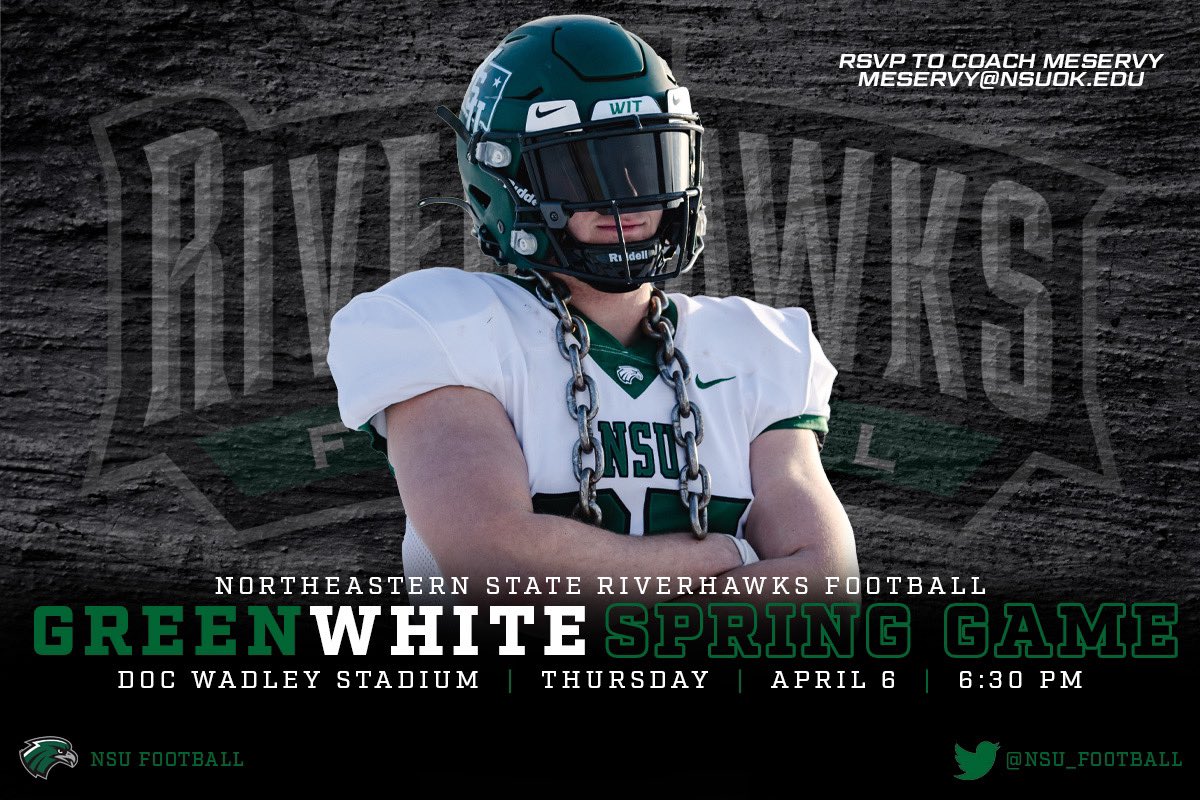 Northeastern State Football tweet media