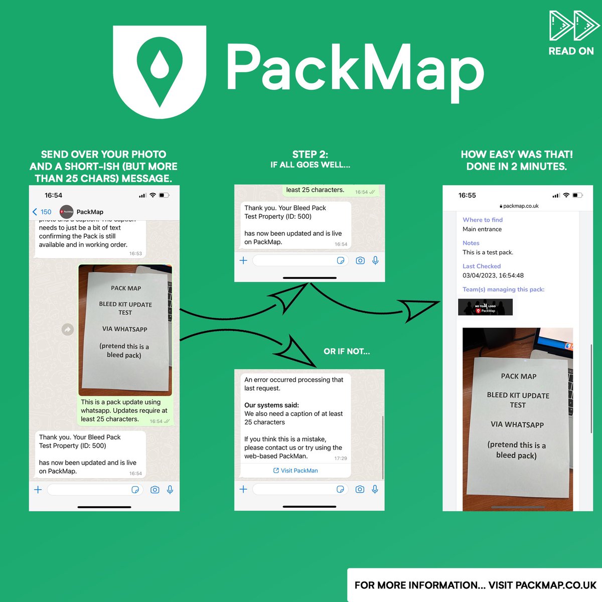 PackMap tweet media
