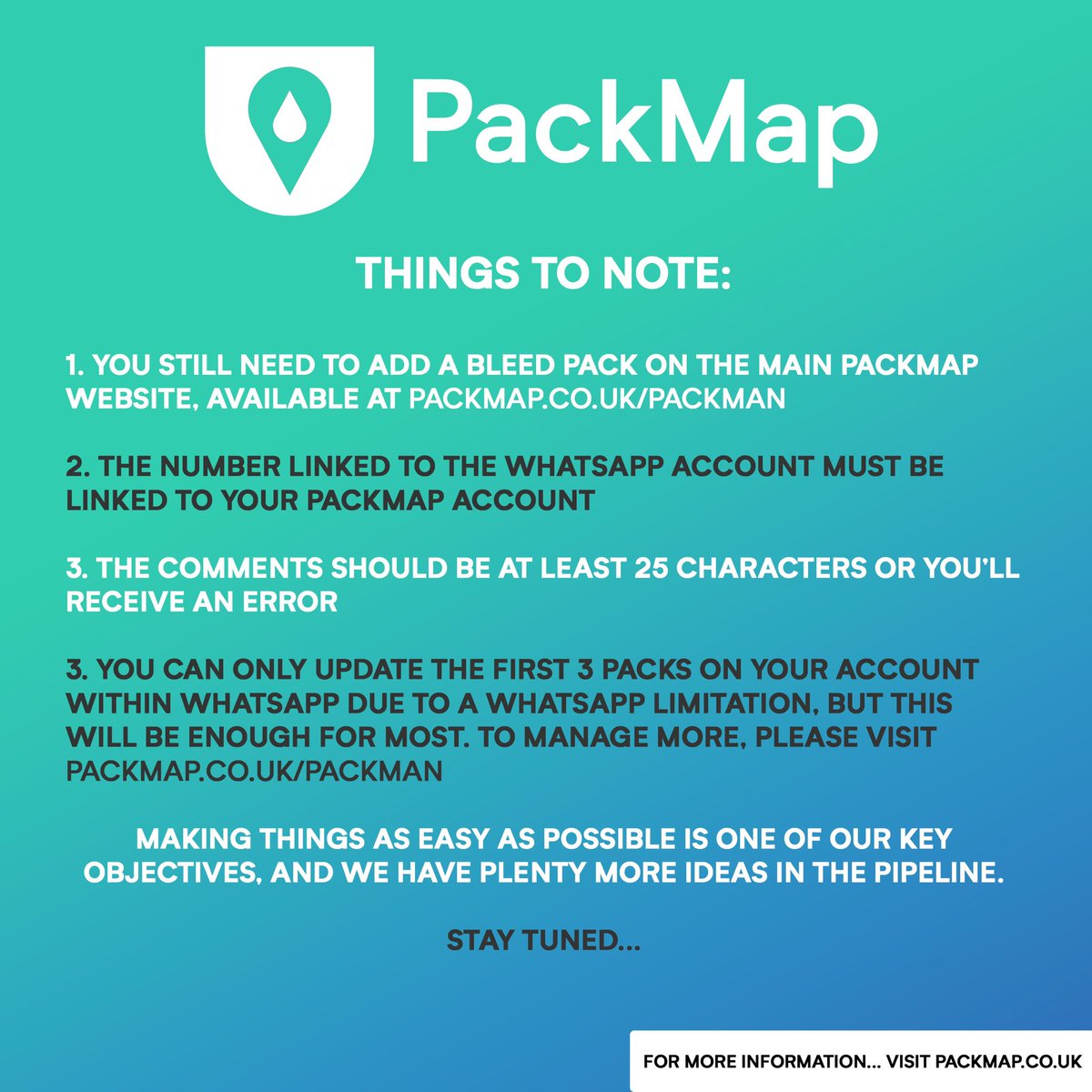 PackMap tweet media
