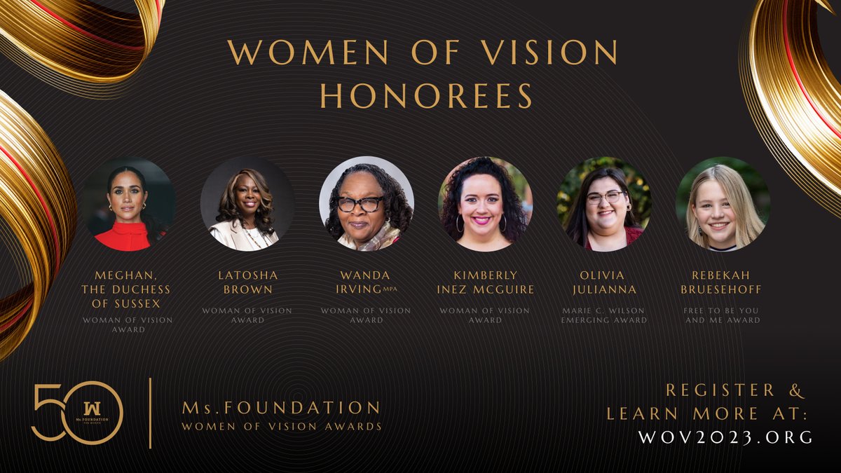 msfoundation's tweet photo. We're proud to announce the game-changing, visionary leaders being recognized at this year’s Women of Vision Awards on May 16th as we celebrate generations of progress and power in the movement for gender equity. Learn more: https://t.co/G9DLv4UV2O #WOV2023 https://t.co/mfzhZkNw2Z