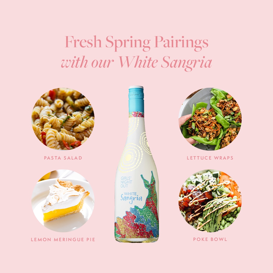 Which fresh &amp; flavourful food would you pair with our Ready-to-Pour White Sangria? 🤍🍴

Reg. $10.95 | Available at <a href="/lcbo/">LCBO</a> or online shop.coliowinery.com/products/girls… #Ontario