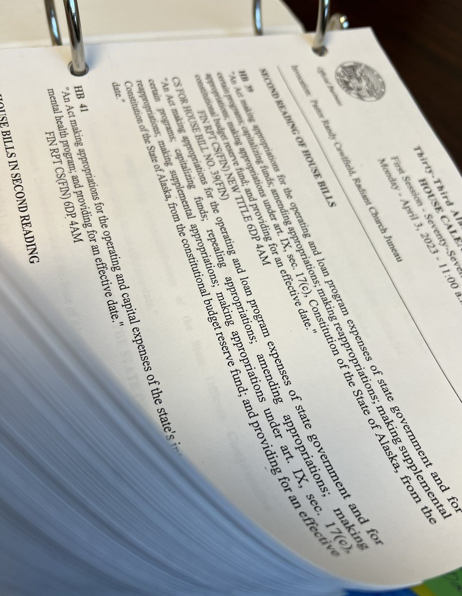 It’s spring in Juneau! 
Flowers are blooming &amp; the operating budget hits the House floor today.
#akleg
