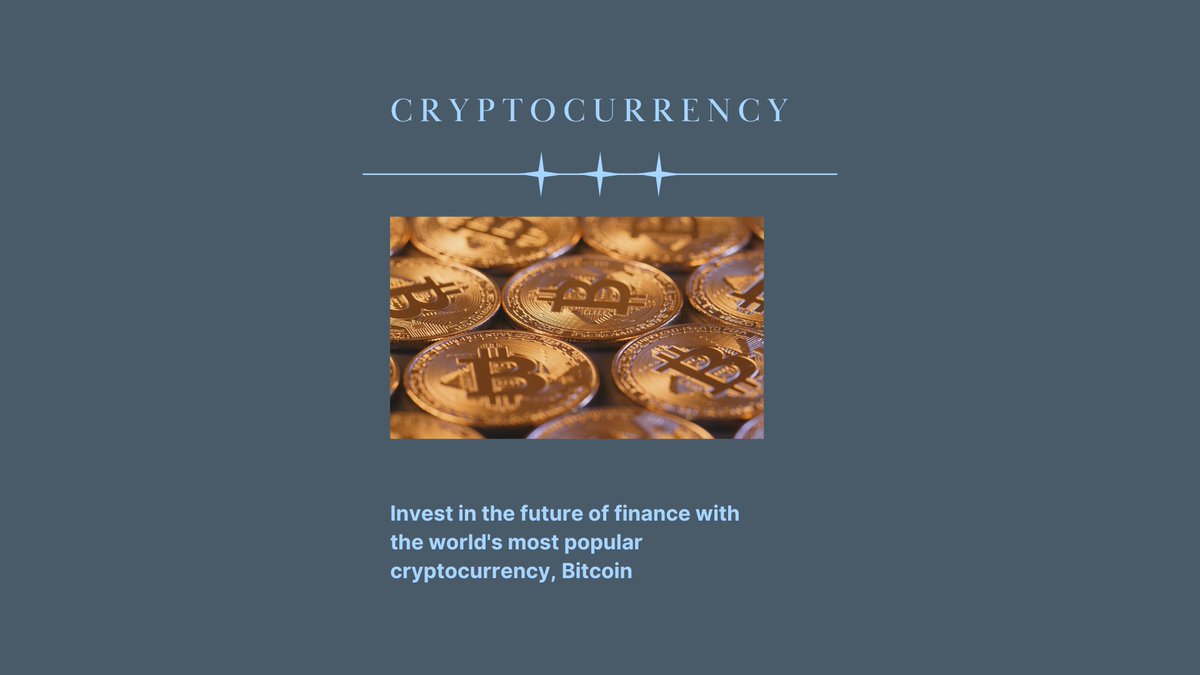 greekcrypto994's tweet photo. Crypto: The Decentralized Disruptor of Finance and Technology

Cryptocurrency is a digital currency that uses cryptography to secure and verify transactions. It's decentralized and has revolutionized the world of finance and technology.

#CryptoMonday #CryptoandFinancing https://t.co/5dbjQqMWxR
