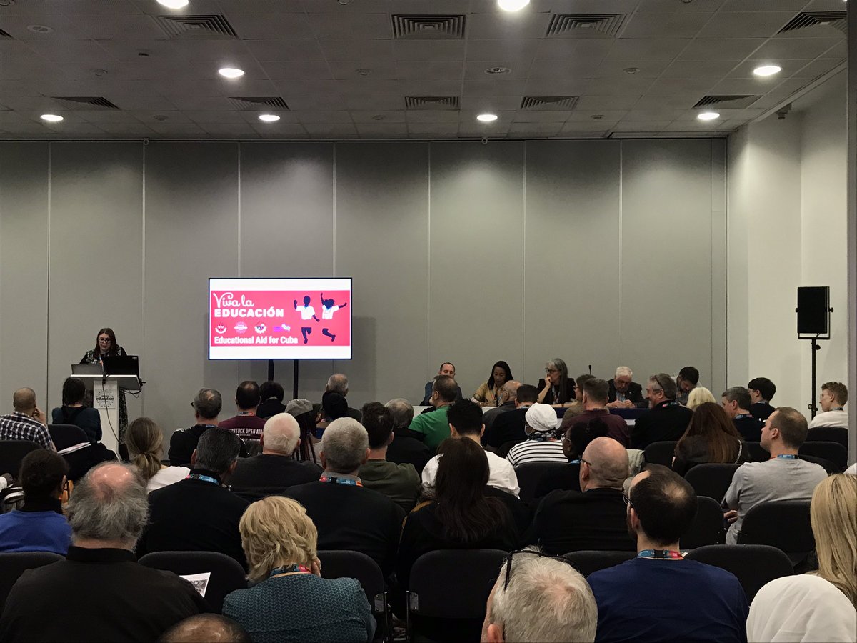 “Changes are made with educators, not to them… another way is possible and Cuba shows this.”

Merike Williams from Stockton shares her experiences of primary &amp; SEND schools in Cuba. 

#NEU2023