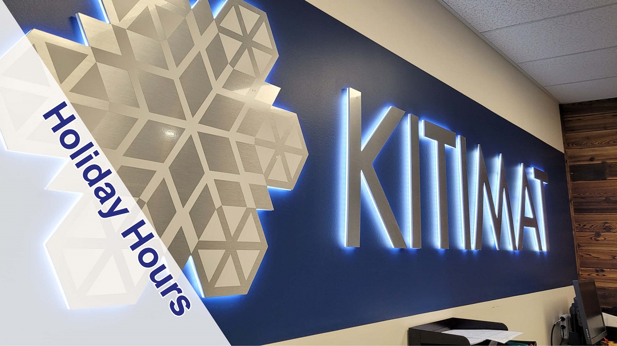 District of Kitimat offices and facilities will be closed on April 7 and on April 10 to mark the Good Friday and Easter Monday holiday. Riverlodge and Tamitik Sports Complex, which includes the Aquatic Centre, will be open for regular hours on April 8 and 9.