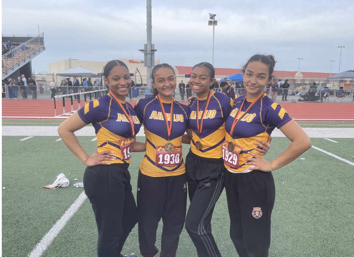 Congrats to the Armijo High School track and field team for their performance at the Eddie Hart Invitational at Pittsburgh High School and the Dublin Distance Fiesta at Dublin High School! Read more about their successful meets at FSUSD.org/news