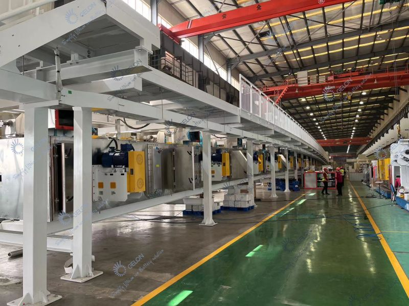 hopezhou6's tweet photo. High Speed Double Layer Slot Die Coater with 70m ovens,as a precise wet coating technology, working principle is that the slurry is extruded and sprayed along the gap of the coating mold under a certain pressure and a certain flow rate, and then transferred to the substrate. https://t.co/dyoVfXaViS