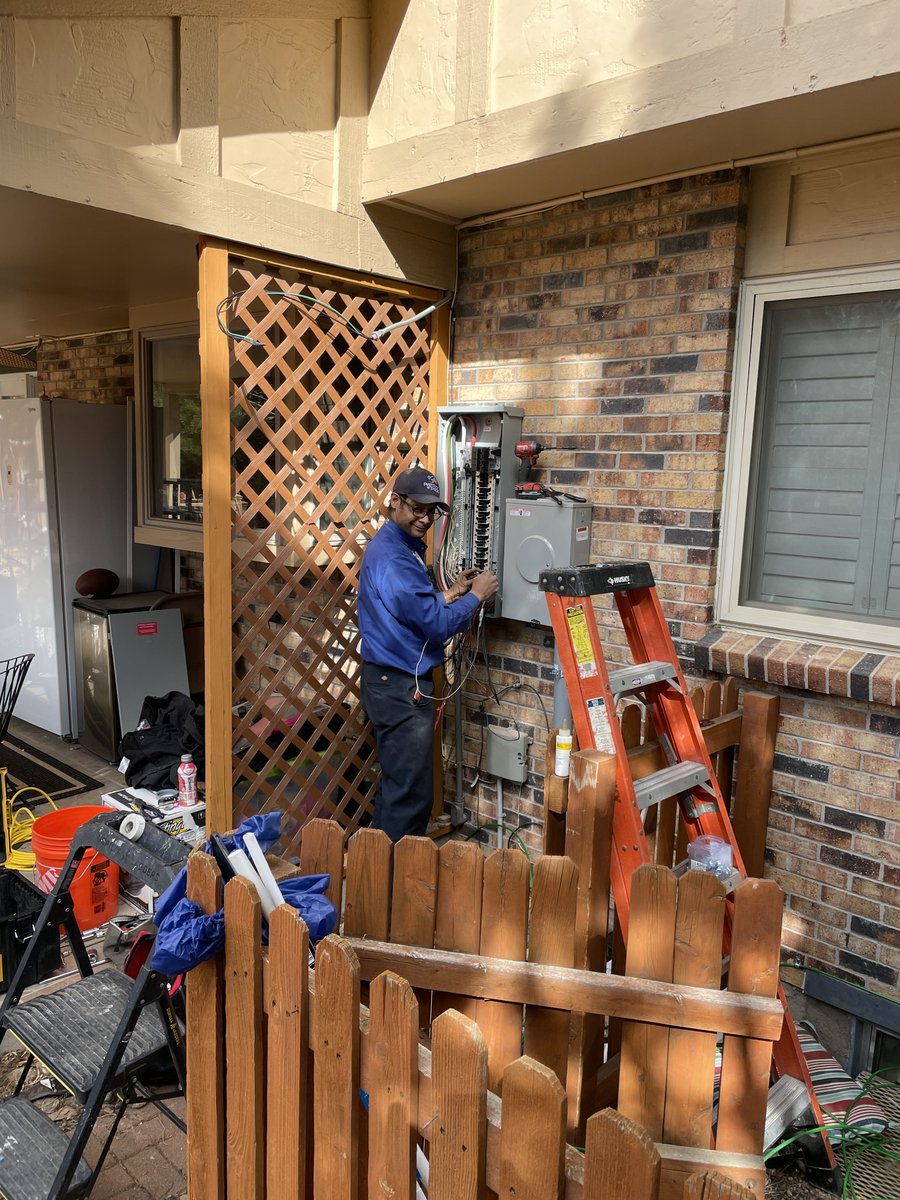 Patriotpros's tweet image. Our expert electrical technicians just completed a job at a client&apos;s house, and they absolutely nailed it! We&apos;re thrilled that our clients can trust us to handle all their electrical needs with precision and expertise. #ElectricalTechnicians #Expertise #CustomerSatisfaction&quot;