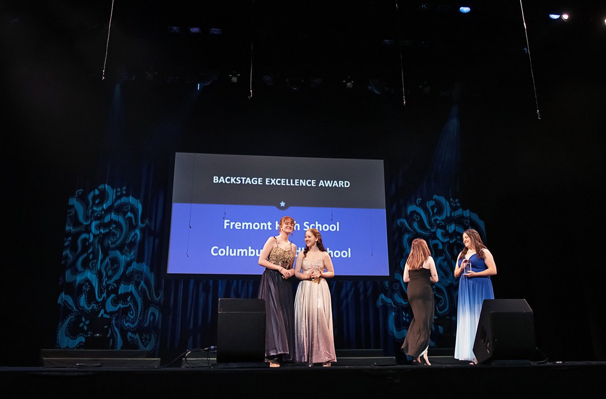 Continuing our focus on the tech side of the NHSTA, next up is Backstage Excellence! This award honors a group of students for demonstrating teamwork, professionalism &amp; a commitment to excellence behind-the-scenes. 

Teachers can nominate their students at NebraskaHSTA.org