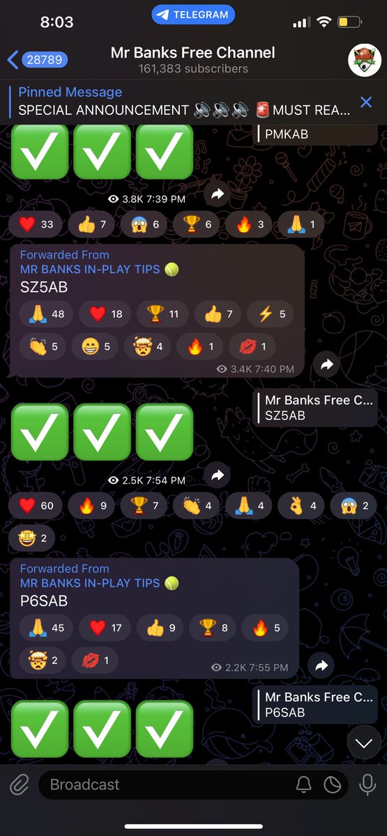 Mrbankstips's tweet photo. 100k - 500k ✅✅✅

Telegram channel https://t.co/QkkYdxrTPS https://t.co/tH1leByWcv